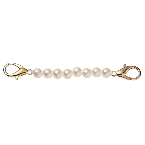 Helmiranneke laukun 10 cm Karabiinilukko Helmiripa laukun Elegantti vararipa Koristeellinen riipus laukkuun 1