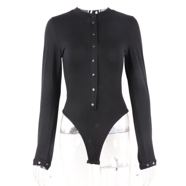 Hemdbody für Damen schwarz XS