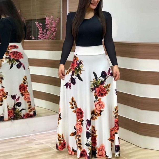 Herbstliches Boho-Kleid für Damen XXL 7