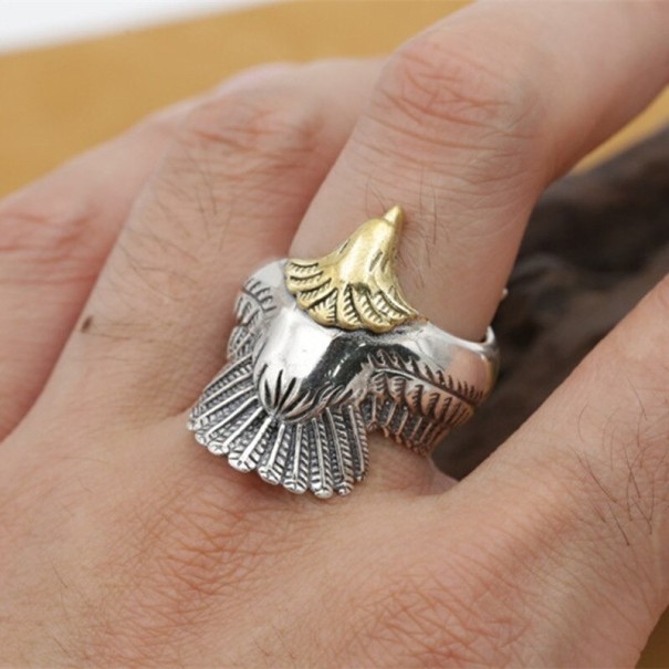 Heren arend ring