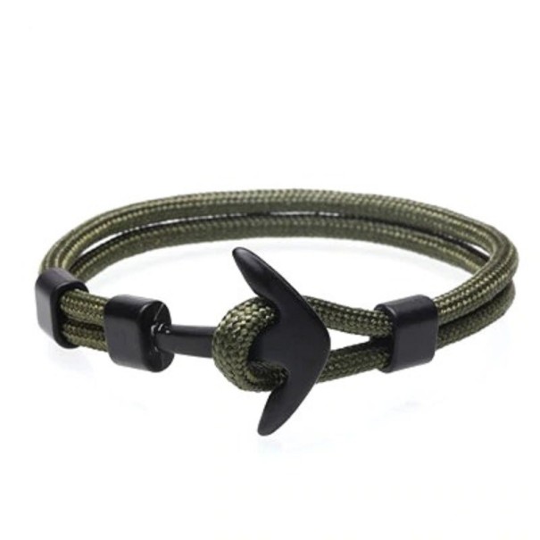 Heren armband met anker 6