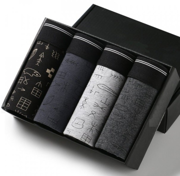 Heren boxer shorts Liam - 4 stuks S 1