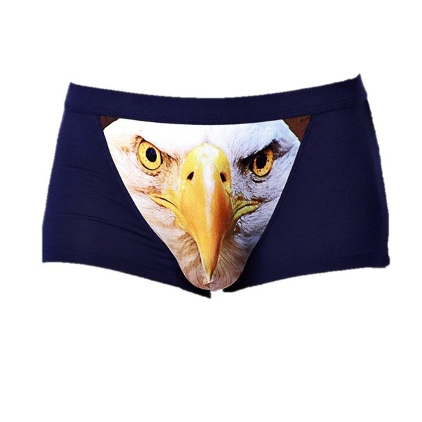 Heren boxershort met adelaar J2637 blauw S
