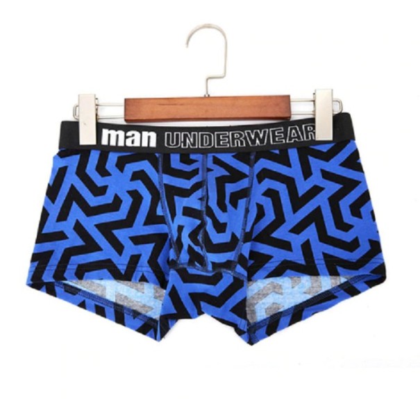 Heren boxershorts met patroon A2448 M 3