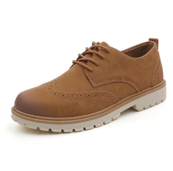 Heren casual schoenen J2206 bruin 42