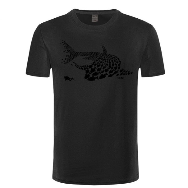 Heren haaien T-shirt T2231 XXS 1