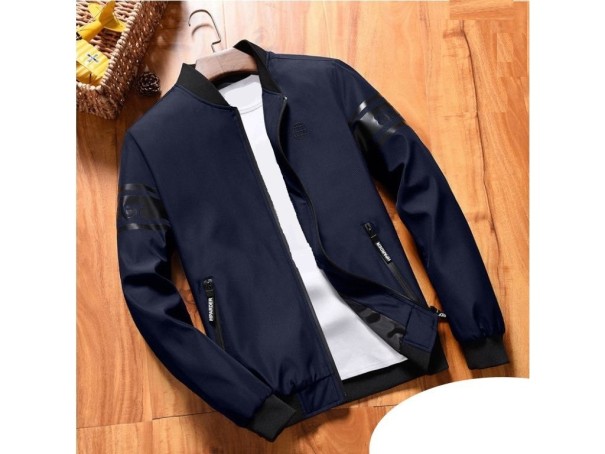 Heren honkbaljack J2037 donkerblauw M