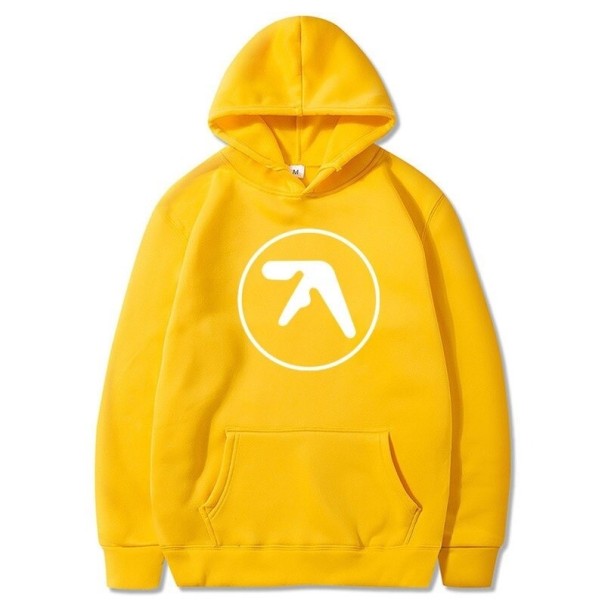 Heren hoodie F152 geel XL
