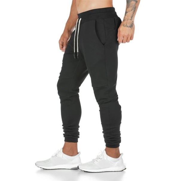Heren joggingbroek F1349 zwart L