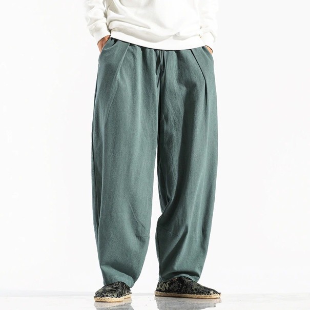 Heren joggingbroek F1374 donkergroen M