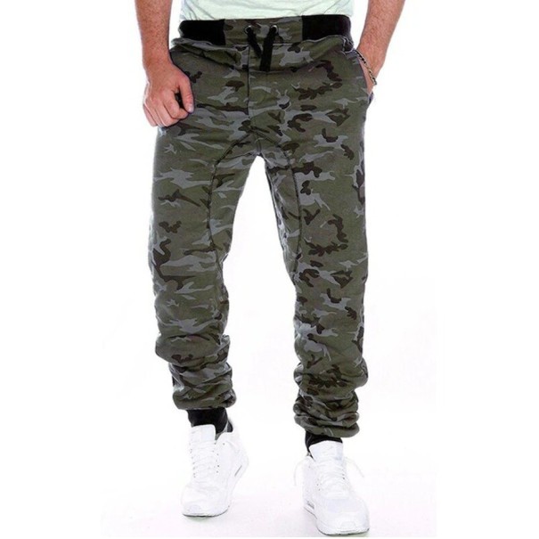 Heren joggingbroek F1439 legergroen L