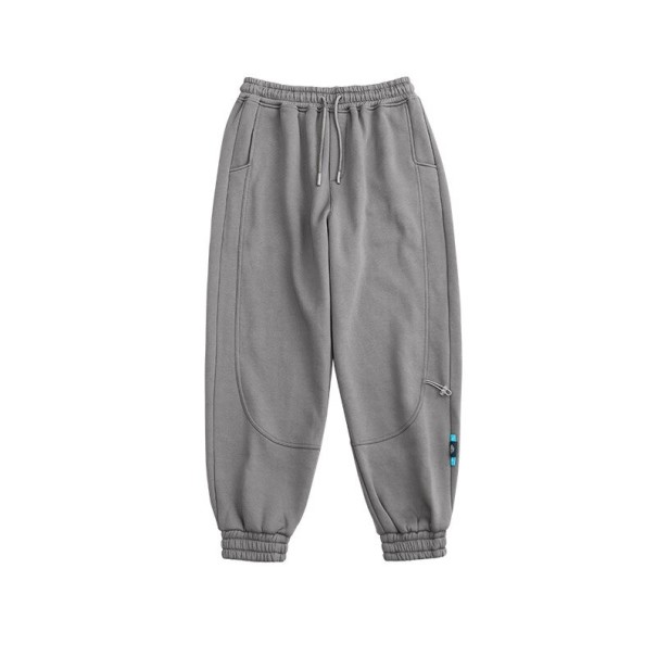 Heren joggingbroek F1446 grijs L