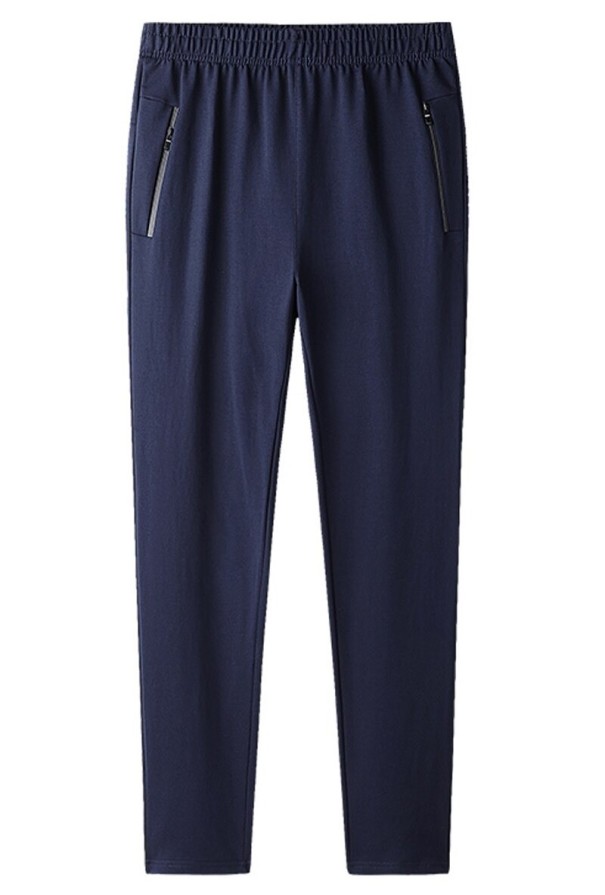 Heren joggingbroek F1547 donkerblauw M 2