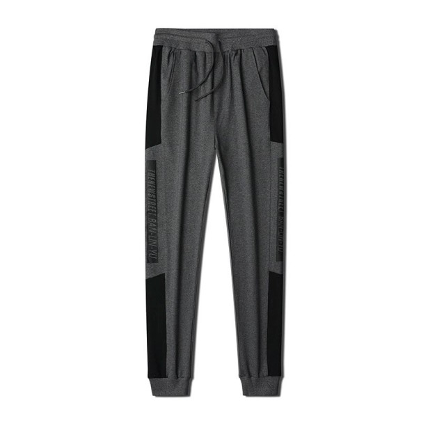 Heren joggingbroek F1727 donkergrijs L