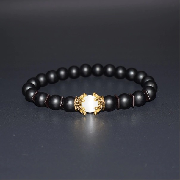 Heren kralenarmband H267 7