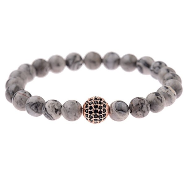 Heren kralenarmband H286