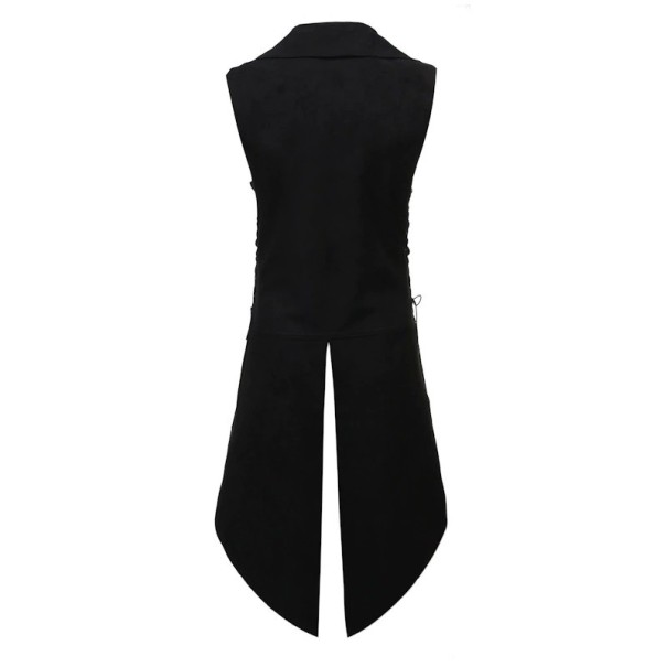 Heren lang vest A2651