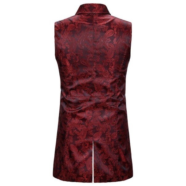 Heren lang vest