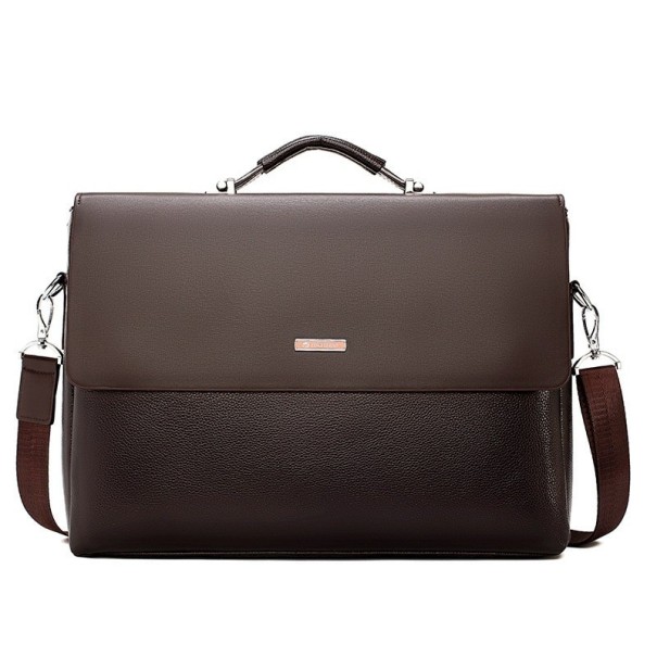 Heren laptoptas T464 donkerbruin