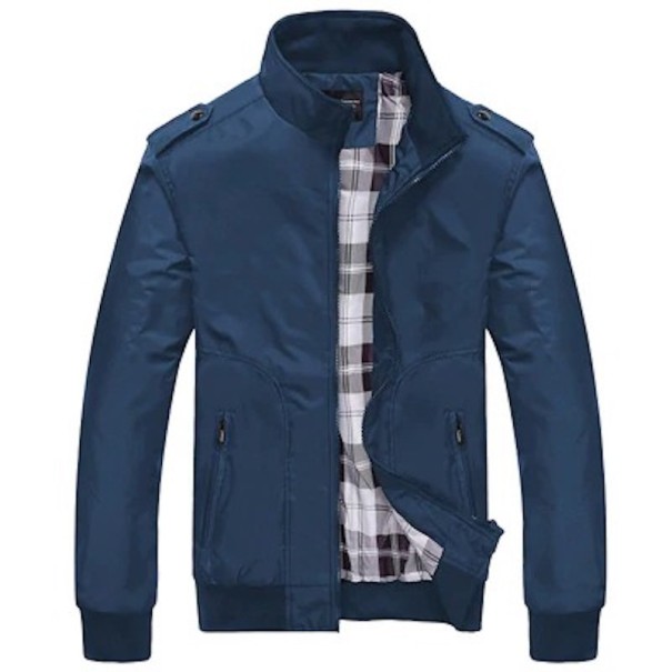 Heren lente/herfstjas S22 donkerblauw M