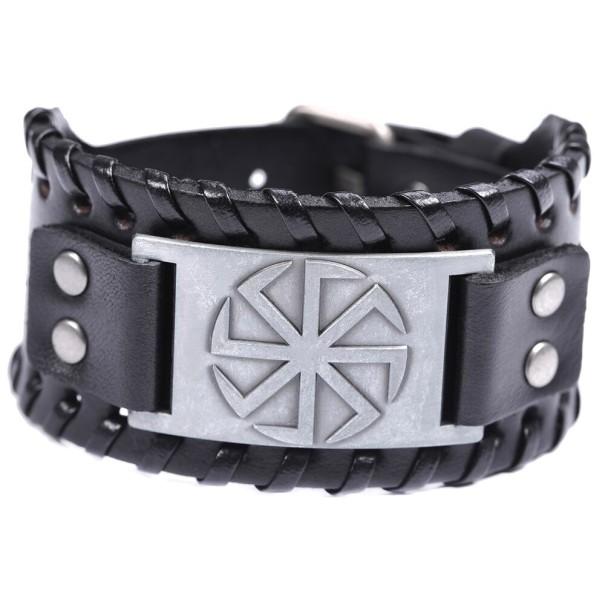 Heren leren armband H588 12