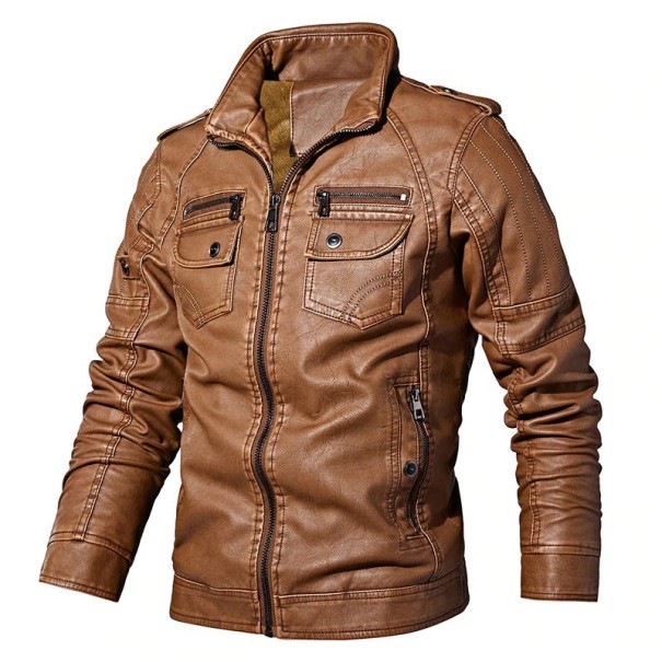 Heren leren jas S23 XL 8