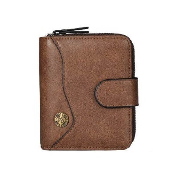 Heren leren portemonnee M196 bruin