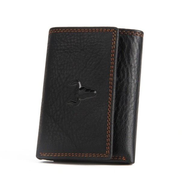 Heren leren portemonnee M538
