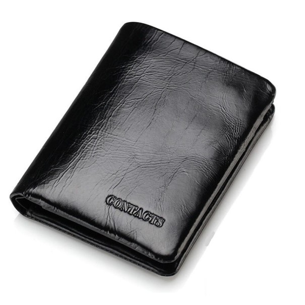 Heren leren portemonnee M568 2