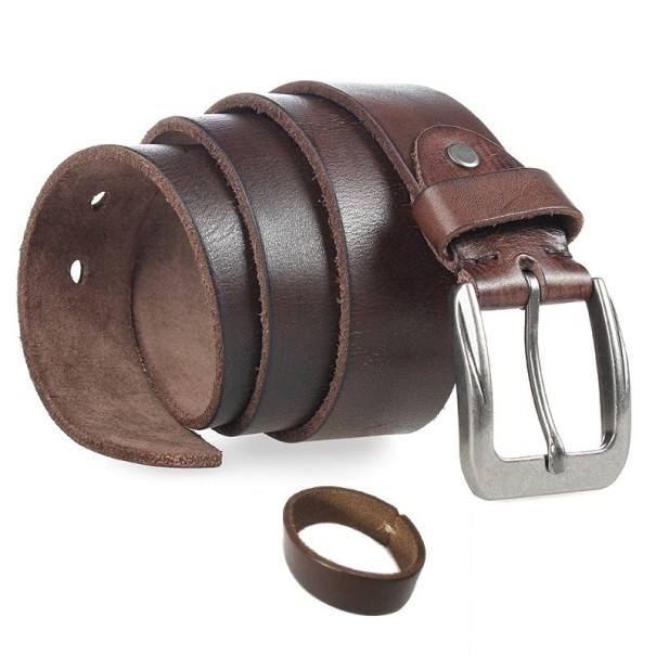 Heren leren riem L267