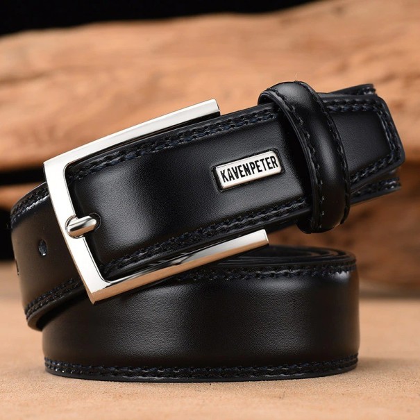 Heren leren riem L268 105 cm 15