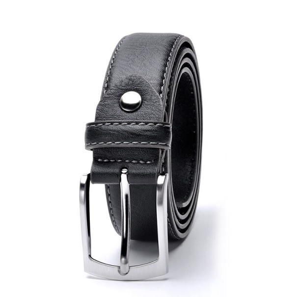 Heren leren riem L294 110 cm 1