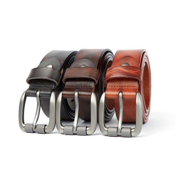 Heren leren riem L297