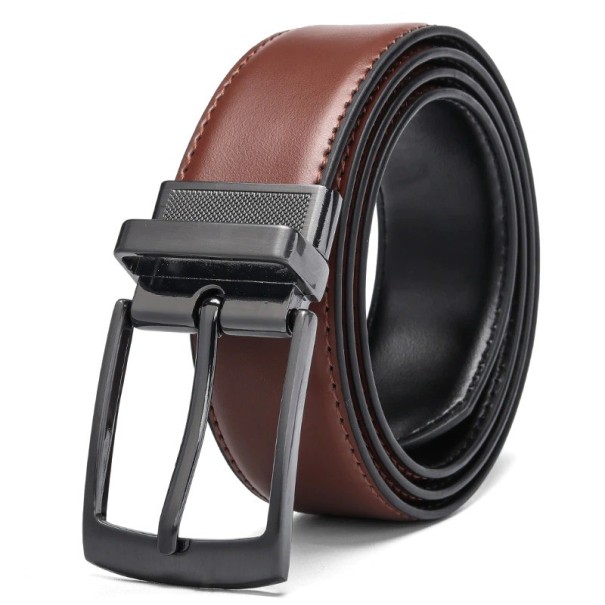 Heren leren riem L300 130 cm 2