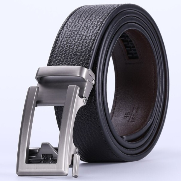 Heren leren riem L304 110 cm 15