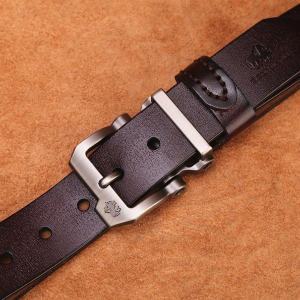Heren leren riem L336