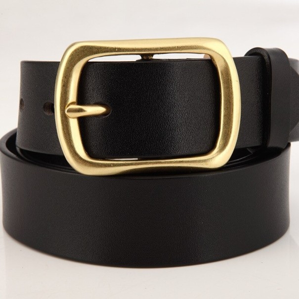 Heren leren riem L403