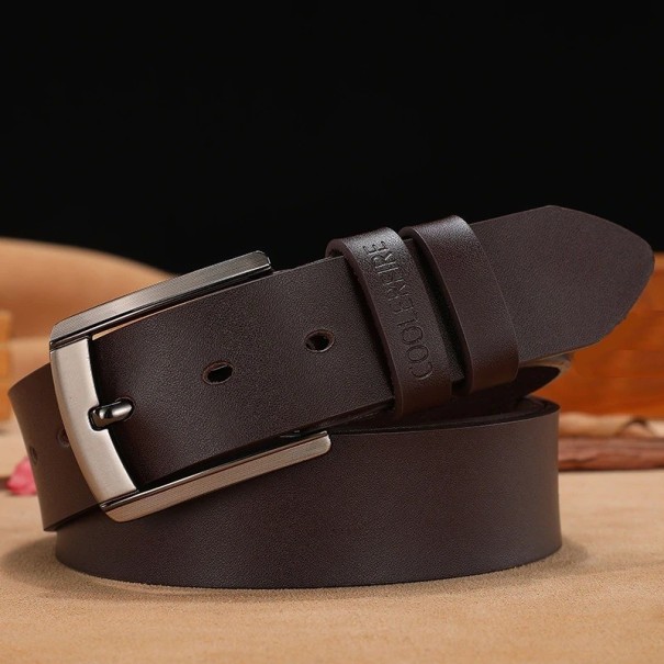 Heren leren riem