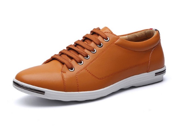 Heren leren sneakers