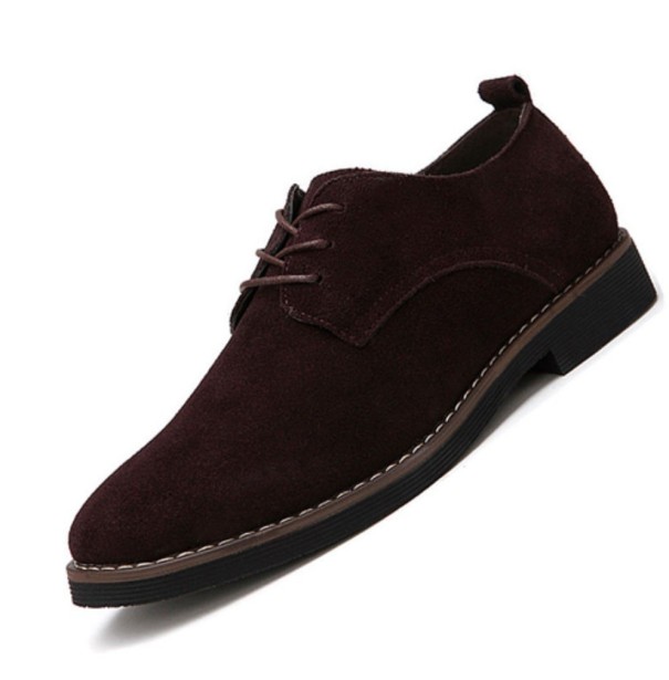 Heren leren veterschoenen J2126