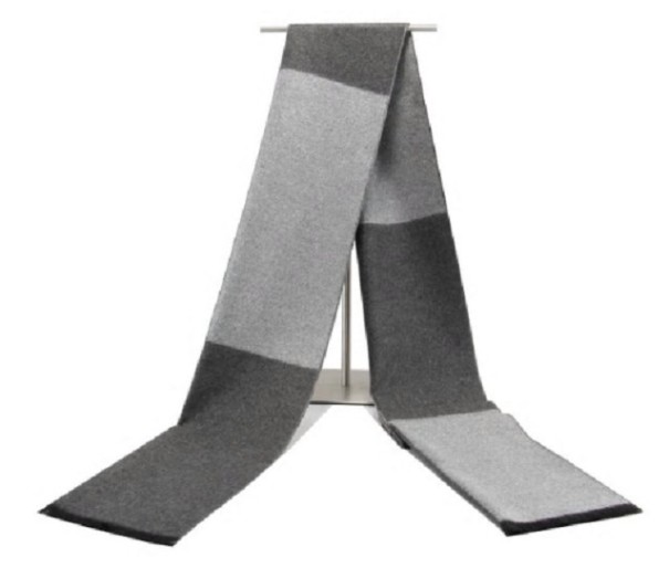 Heren luxe sjaal J2076 grijs