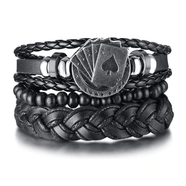 Heren meerlaagse armband 11