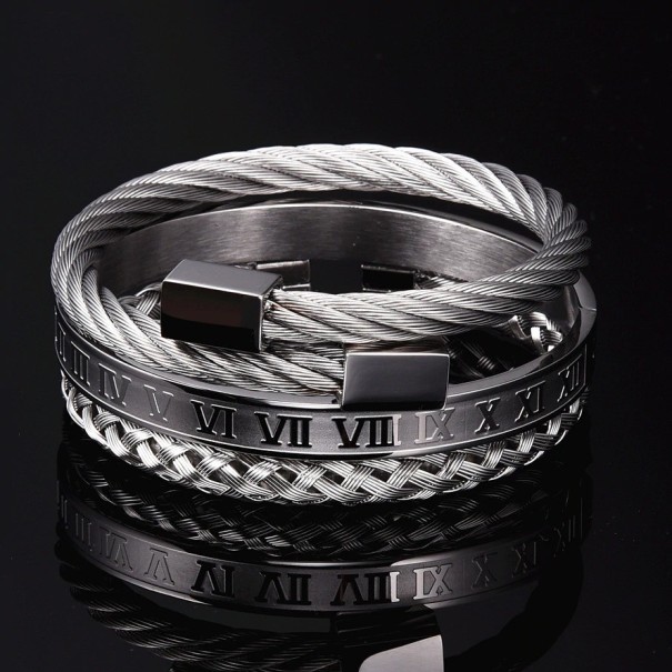 Heren Multilayer Armband H197 5