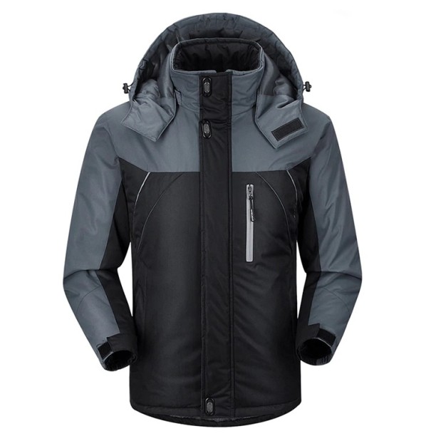 Heren outdoorjas J2603 zwart S