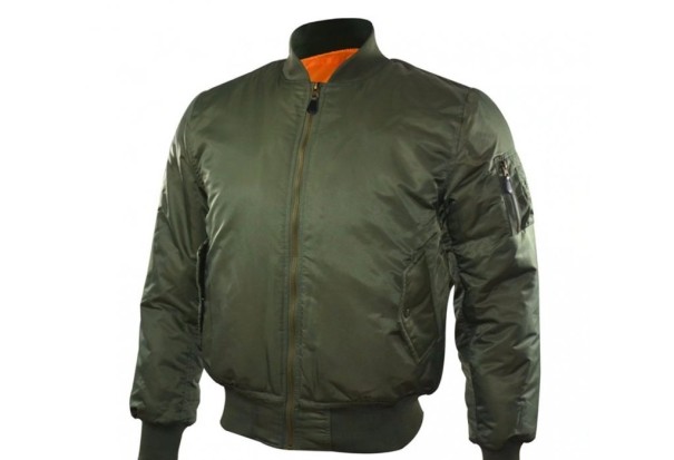 Heren pilotenjack met mouwzak J1433 groen L