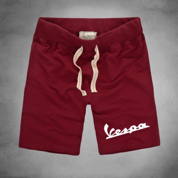 Heren shorts Erik wijnrood XXS