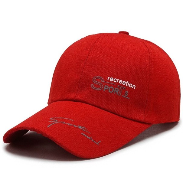 Heren sportpet T258 rood