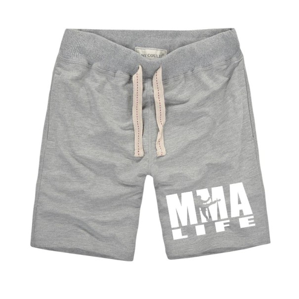 Heren sportshorts A1 lichtgrijs XXS
