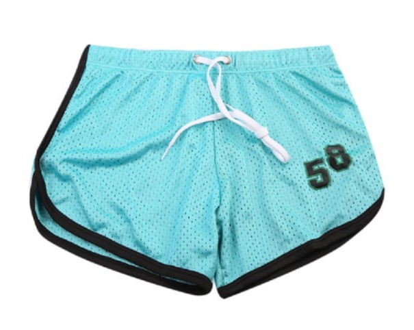 Heren sportshorts J968 turquoise M