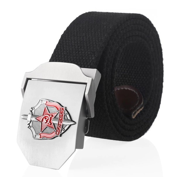 Heren stoffen riem L358 130 cm 1